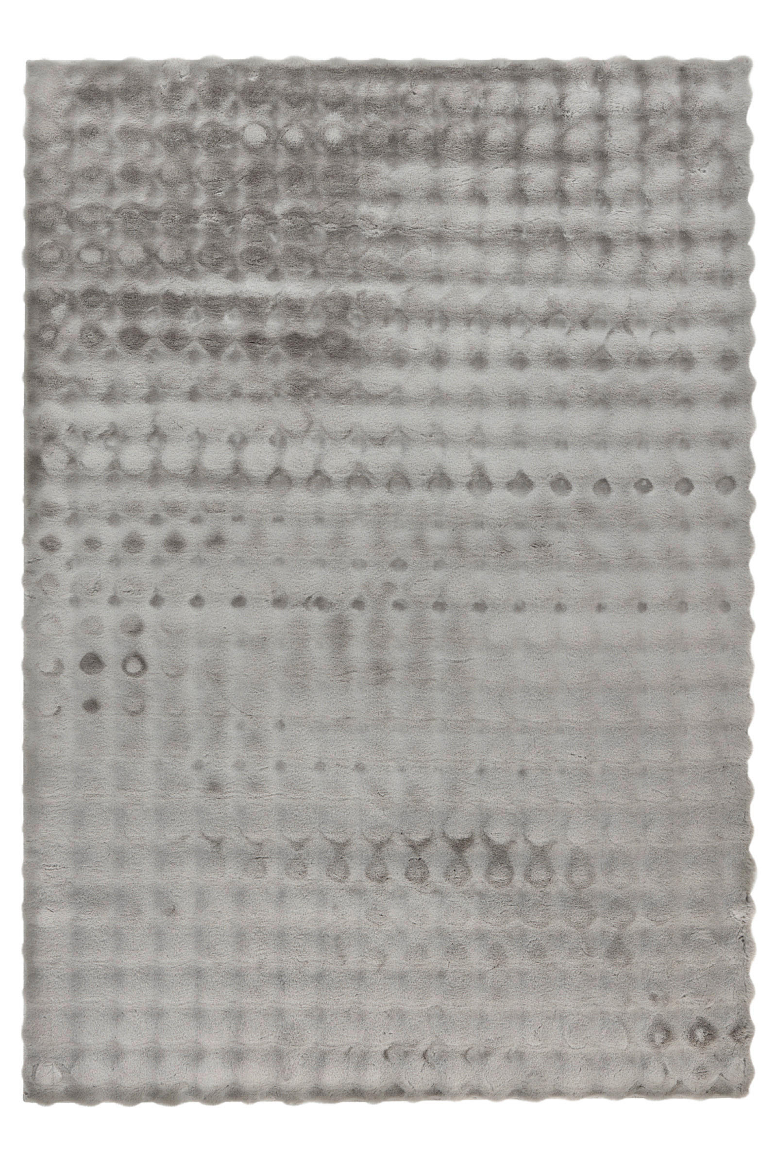 Obsession Hochflorteppich My Aspen Silber 40x60 cm
