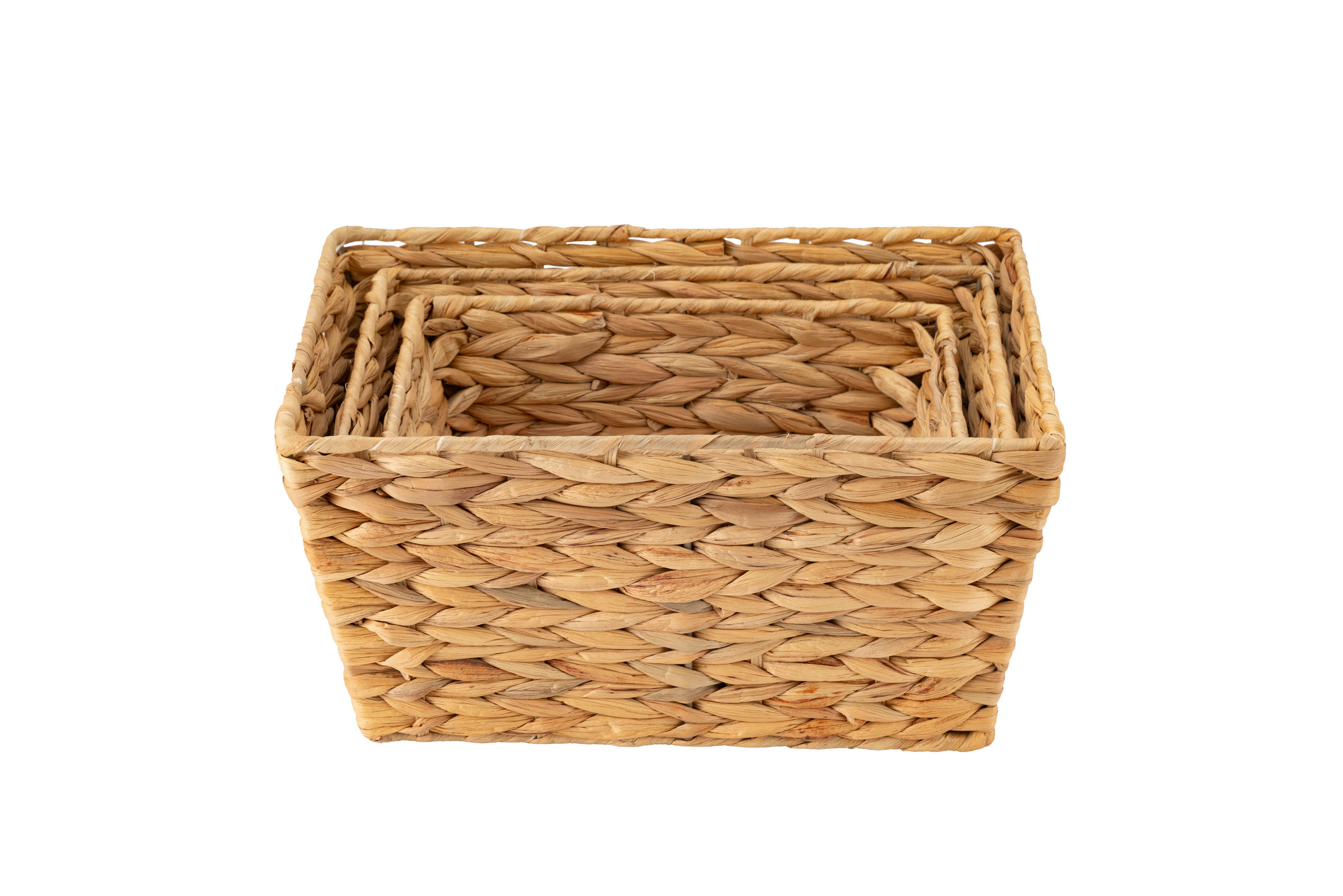 TÁROLÓDOBOZSZETT  - natúr színű, Basics, fa (1,30kg) - Echtwerk