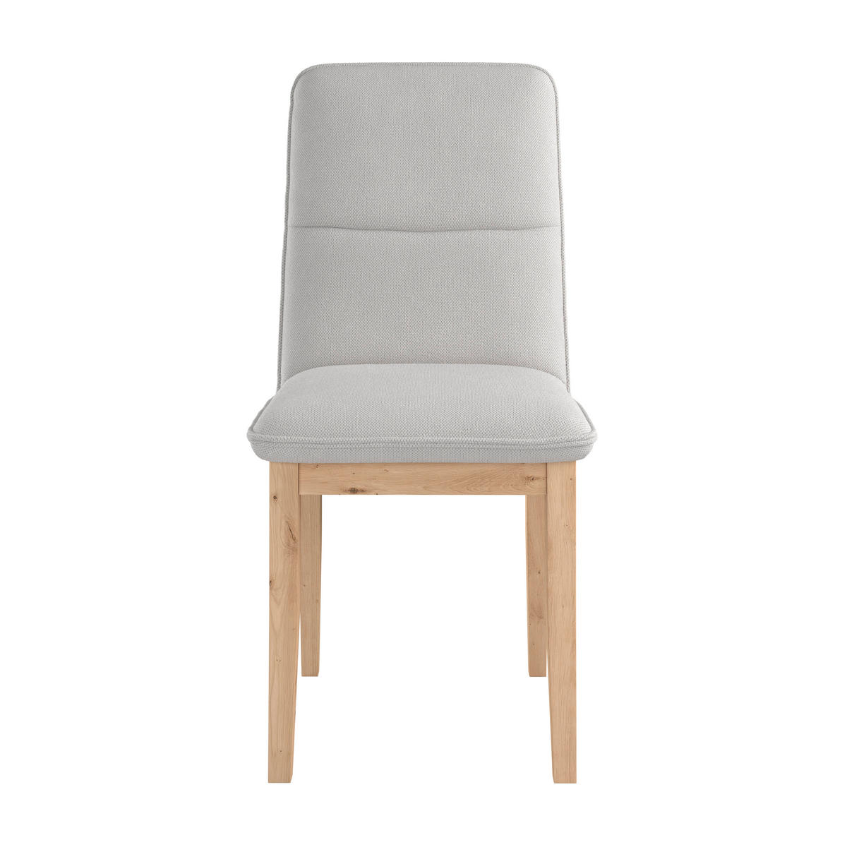 STUHL   Webstoff  Beige  - Eichefarben/Beige, KONVENTIONELL, Holz/Textil (47/91/44cm) - P & B