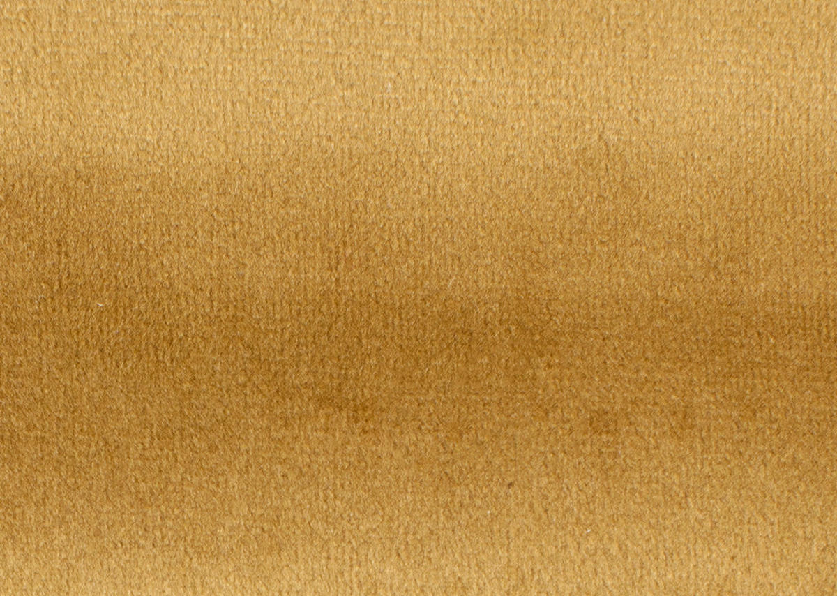 ECKSOFA  in Flachgewebe Goldfarben  191/301 cm  - Goldfarben/Schwarz, Design, Textil/Metall (191/301cm) - Moderano