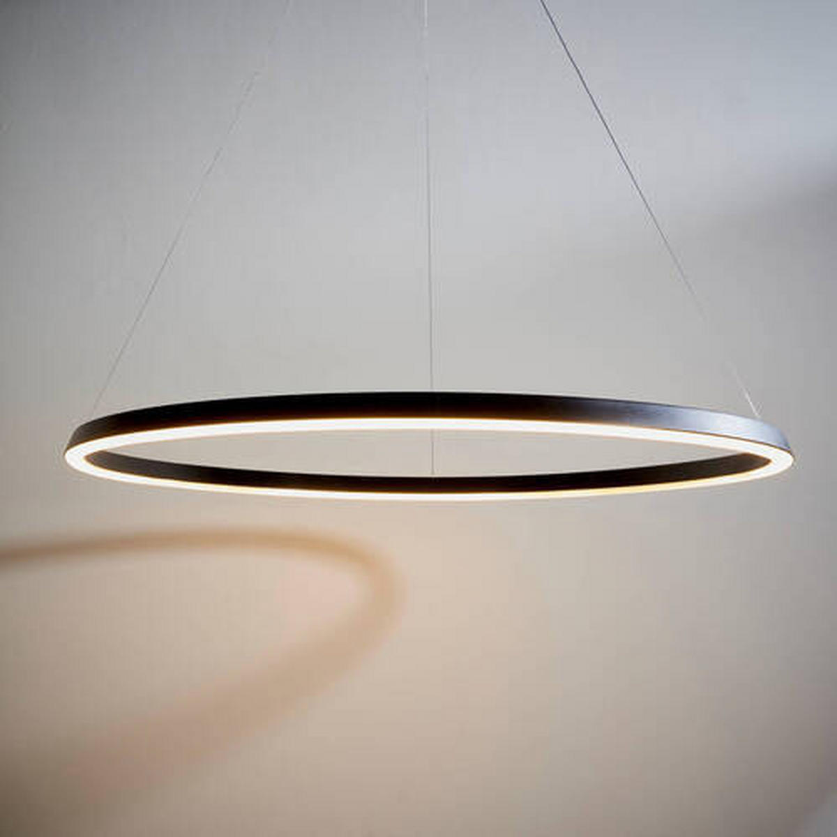 LED-HÄNGELEUCHTE 80/150 cm  - Chromfarben/Bronzefarben, Design, Kunststoff/Metall (80/150cm) - ENDON