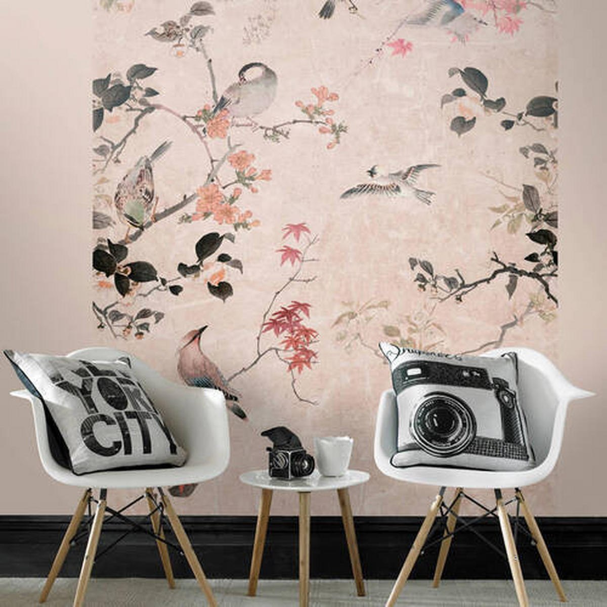 FOTOTAPET 200/280 cm  - multicolor/rosa, Trend, papper/plast (200/280cm)