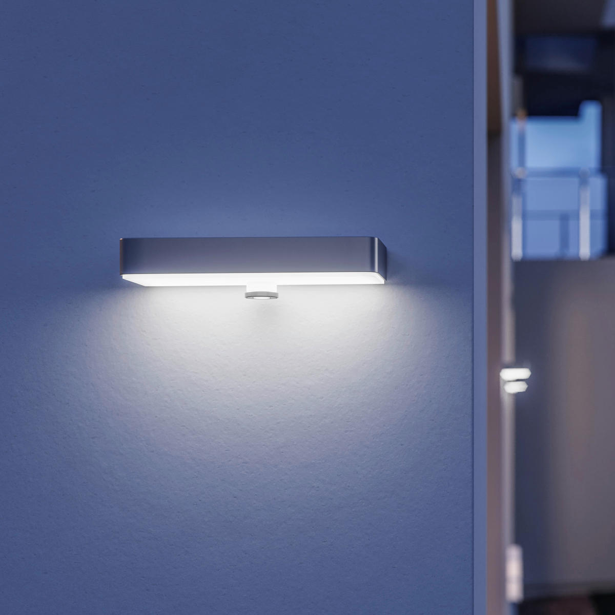 SOLARLEUCHTE  - Silberfarben, Basics, Kunststoff/Metall (9,1/24,2/5,3cm) - Steinel