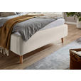 POLSTERBETT 140/200 cm  in Beige  - Eichefarben/Birkefarben, Design, Holz/Textil (140/200cm) - Xora