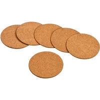 SADA PODLOŽIEK 6 ks - prírodná farba, Basics, drevo (9,5cm) - Justinus