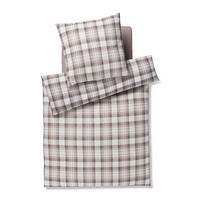 WENDEBETTWÄSCHE 2-teilig Soft Frames Flanell 135/200 cm  - Creme, Design, Textil (135/200cm) - Joop!
