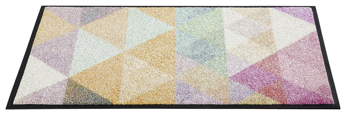 FUßMATTE  50/75 cm  Multicolor  - Multicolor, KONVENTIONELL, Kunststoff/Textil (50/75cm) - wash+dry