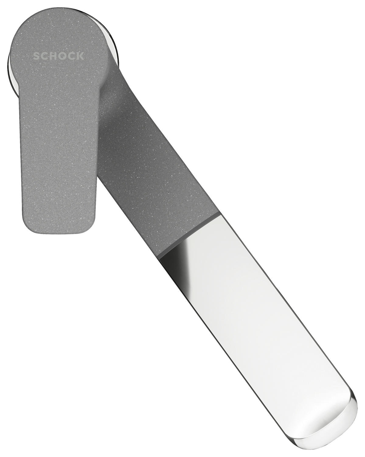 KÜCHENARMATUR 522120GCR  - Chromfarben/Grau, Basics, Stein/Metall (5/16,2/19,3cm) - Schock