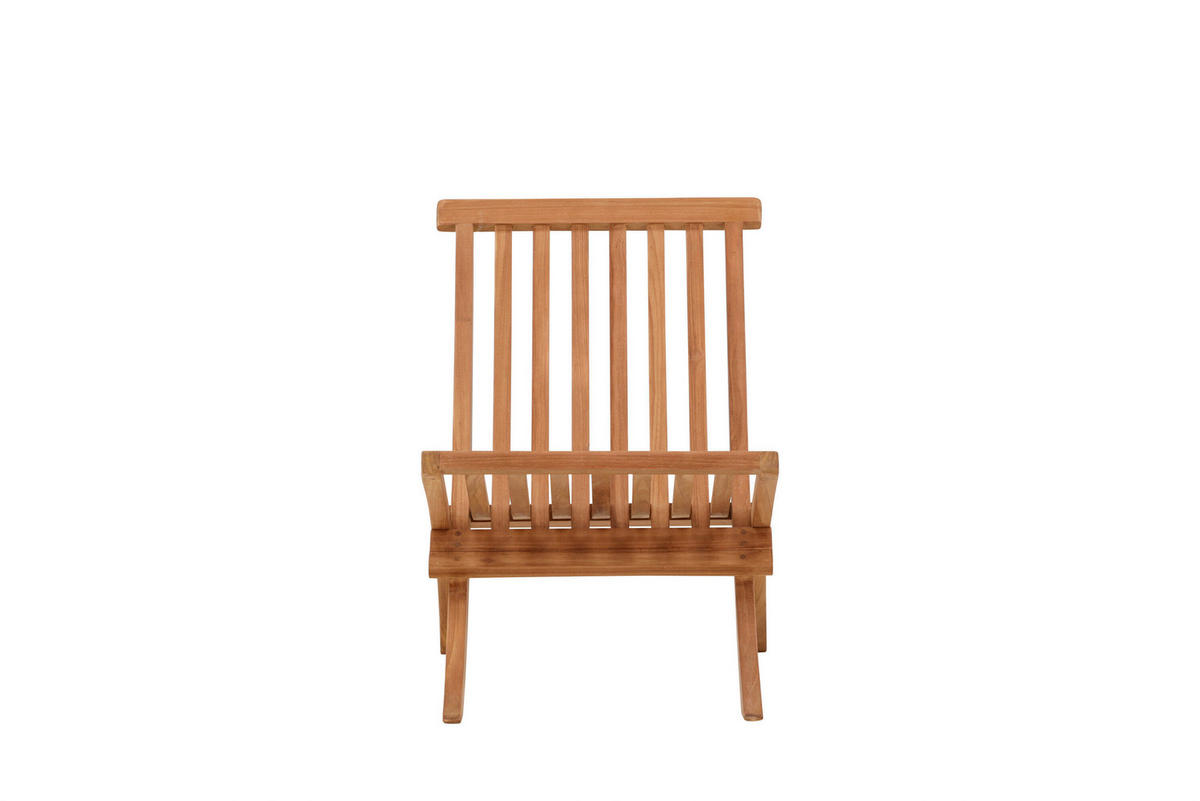 LOUNGESESSEL  - Naturfarben, MODERN, Holz (50/75/80cm) - Gardena