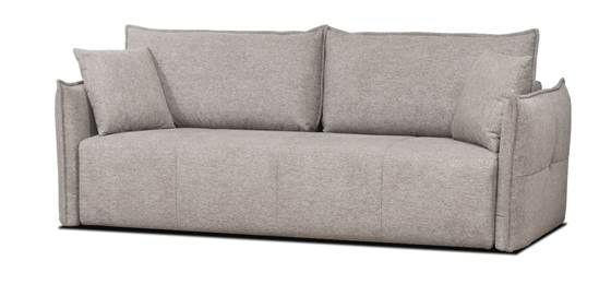 ZOFA S POSTELJNO FUNKCIJO,  rjavosiva tekstil  - rjavosiva/črna, Moderno, umetna masa/tekstil (224/90/107cm) - Carryhome