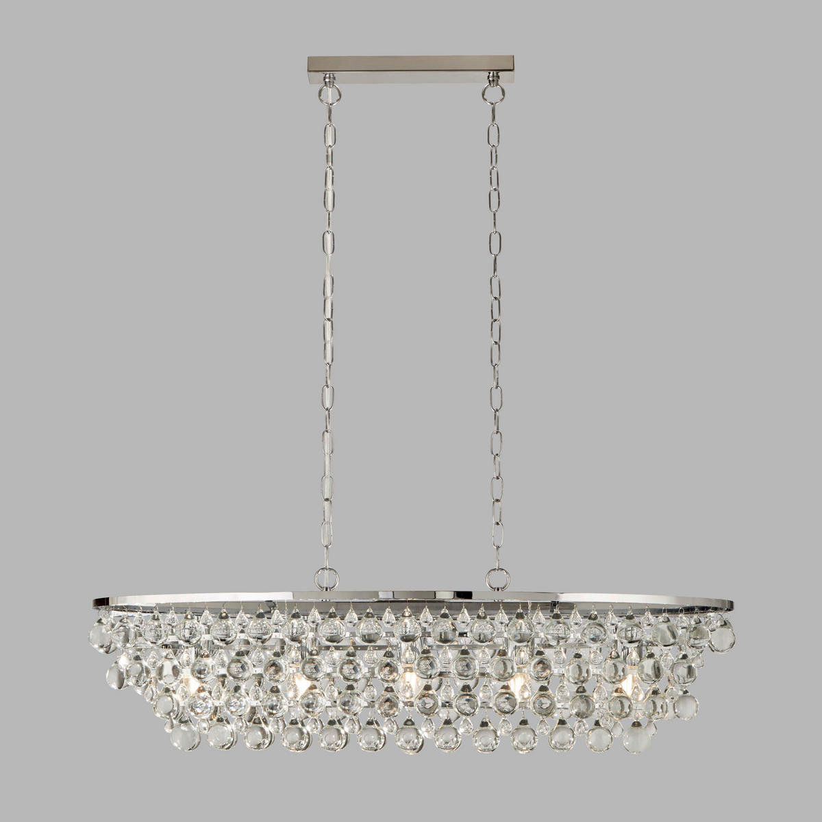 HÄNGELEUCHTE Michelle 30/28/92 cm   - Design, Glas/Metall (30/28/92cm) - Searchlight