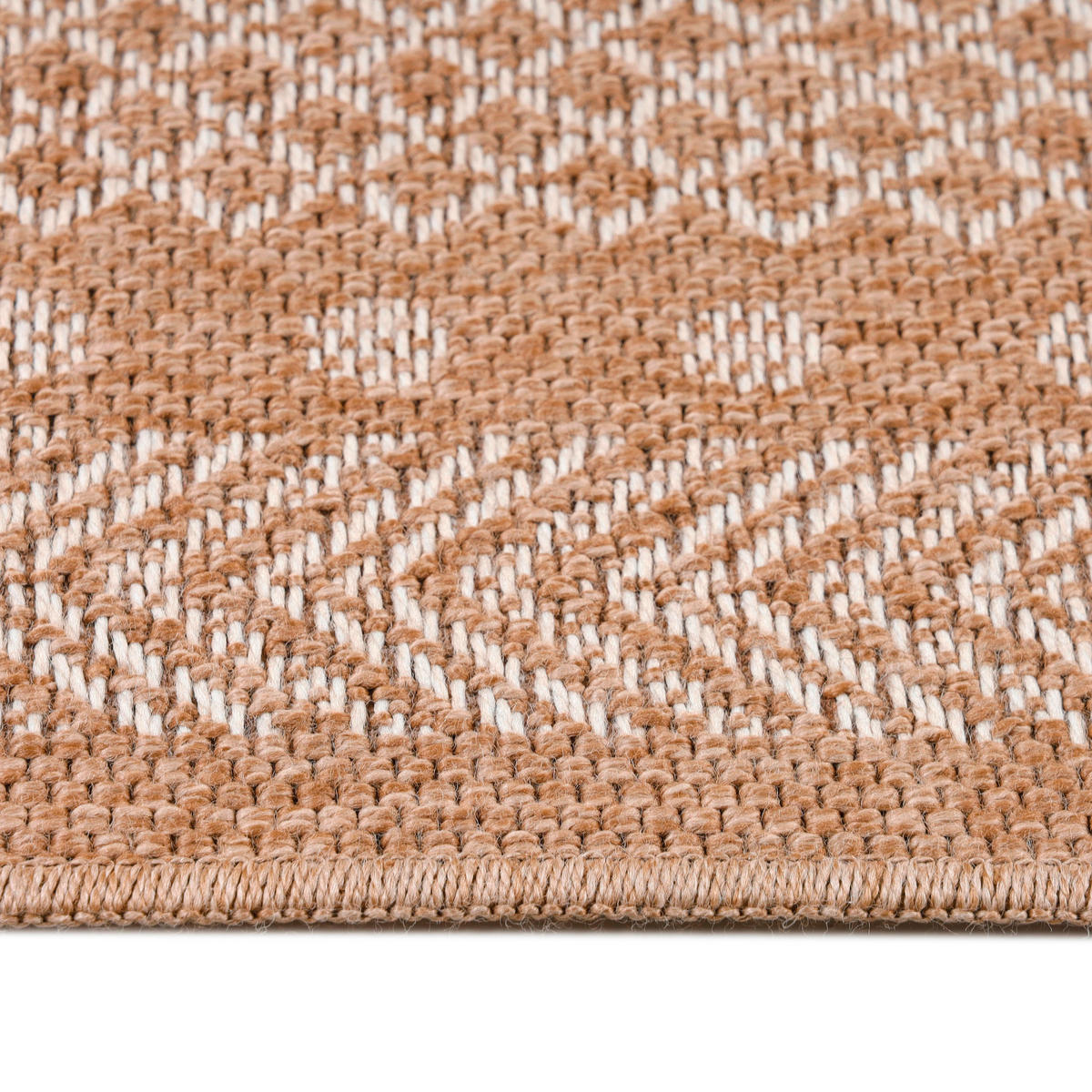 OUTDOORTEPPICH 200/290 cm Dhaka Beige  - Beige, Basics, Textil (200/290cm) - Novel