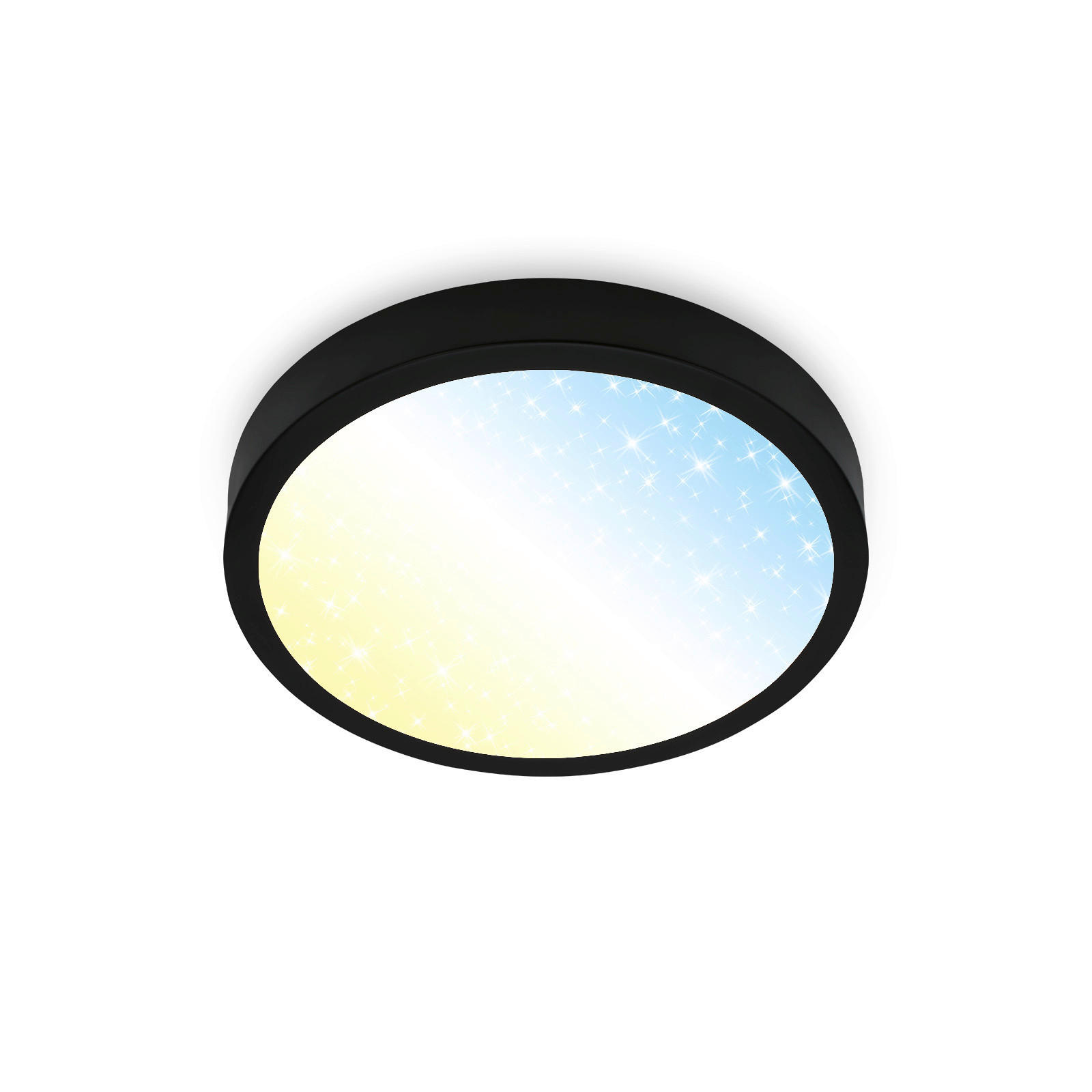 Briloner Led-Deckenleuchte Runa Schwarz 5 cm