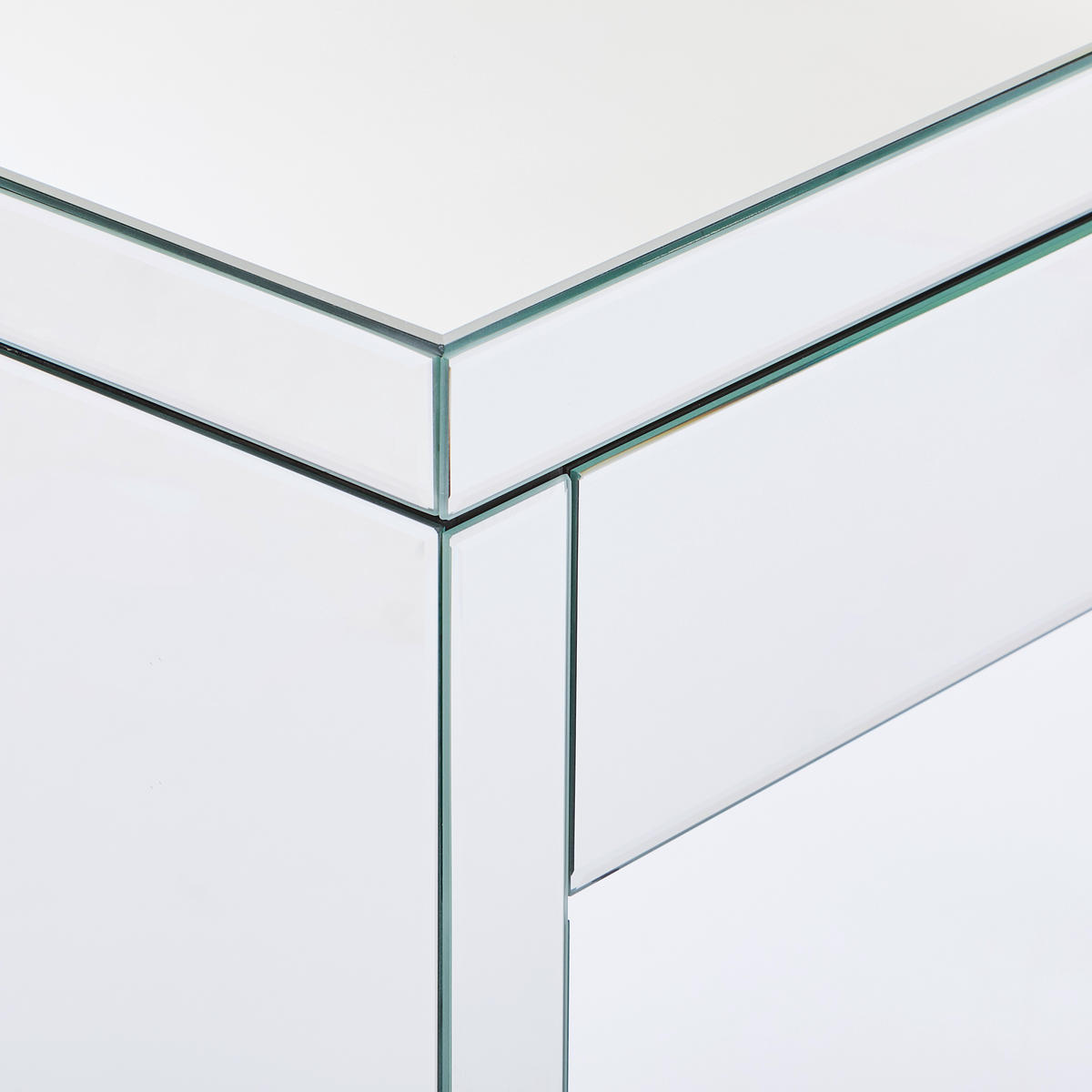 KONSOLE Klar  - Klar, Design, Glas/Holzwerkstoff (100.5/76/35cm) - MID.YOU