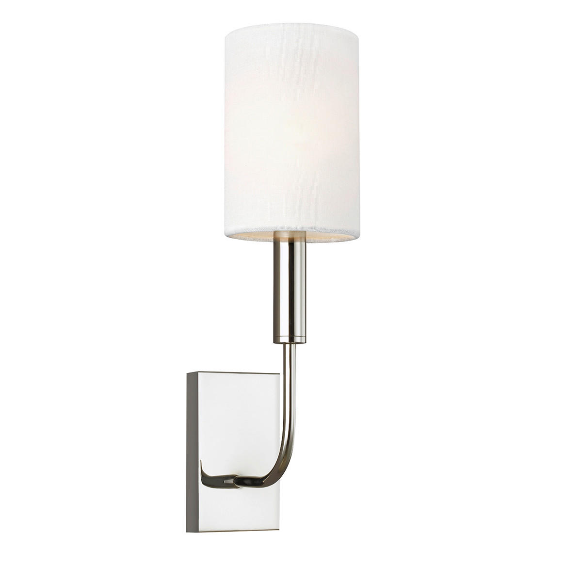 VÄGGLAMPA Brianna 10.2/35.9/14.3 cm   - nickelfärgad, Klassisk, metall (10.2/35.9/14.3cm) - Elstead Lighting