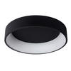 LED-DECKENLEUCHTE Talowe Led 60/60/13 cm   - Schwarz, Basics, Metall (60/60/13cm) - Lucide