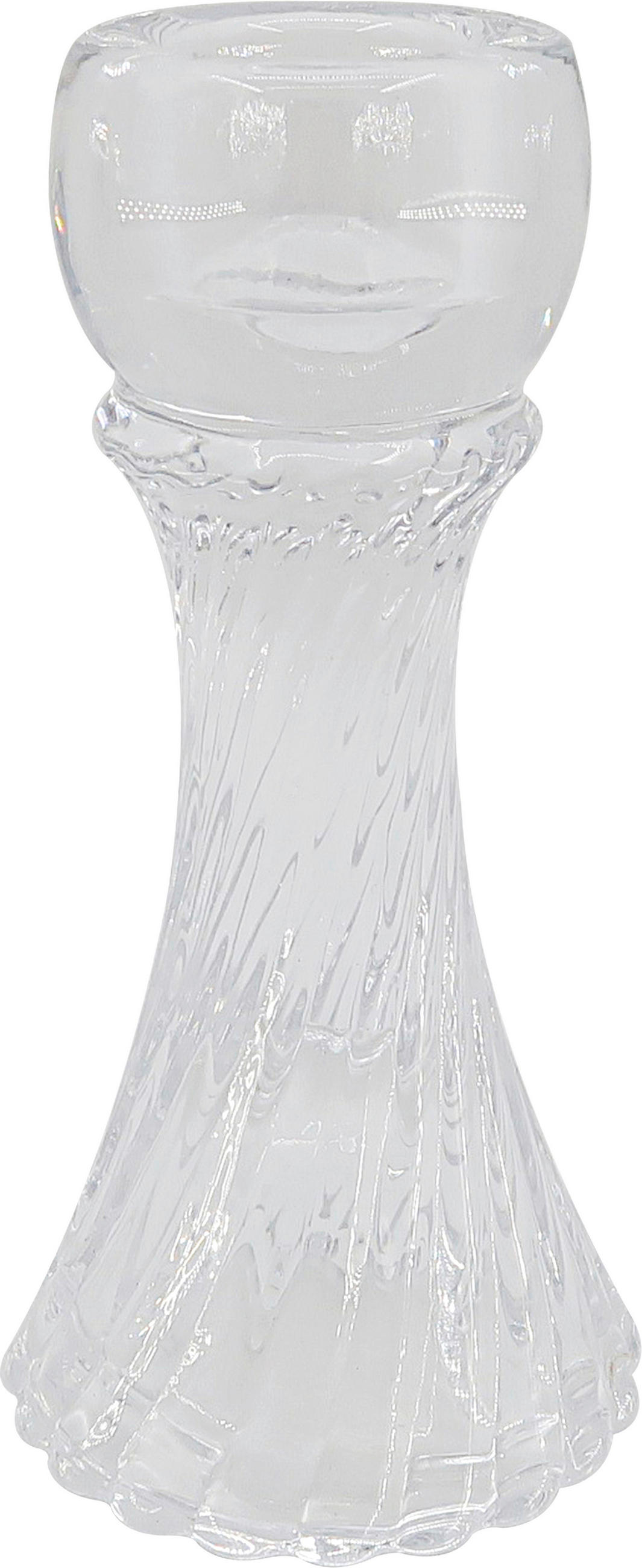 STOJAN NA DLOUHÉ SVÍČKY  sklo - průhledné, Basics, sklo (6/12cm) - Ambia Home