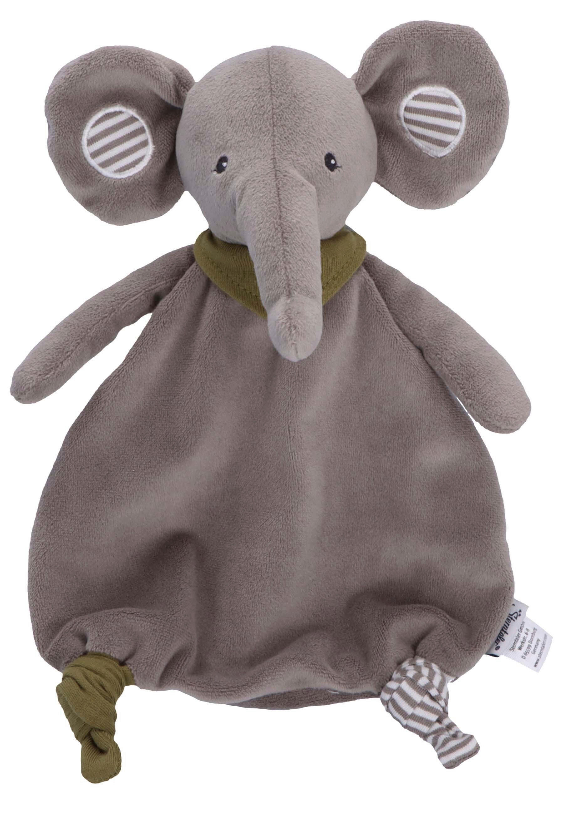 SCHMUSETUCH - Grau, Basics, Textil (30/19/7cm) - Sterntaler