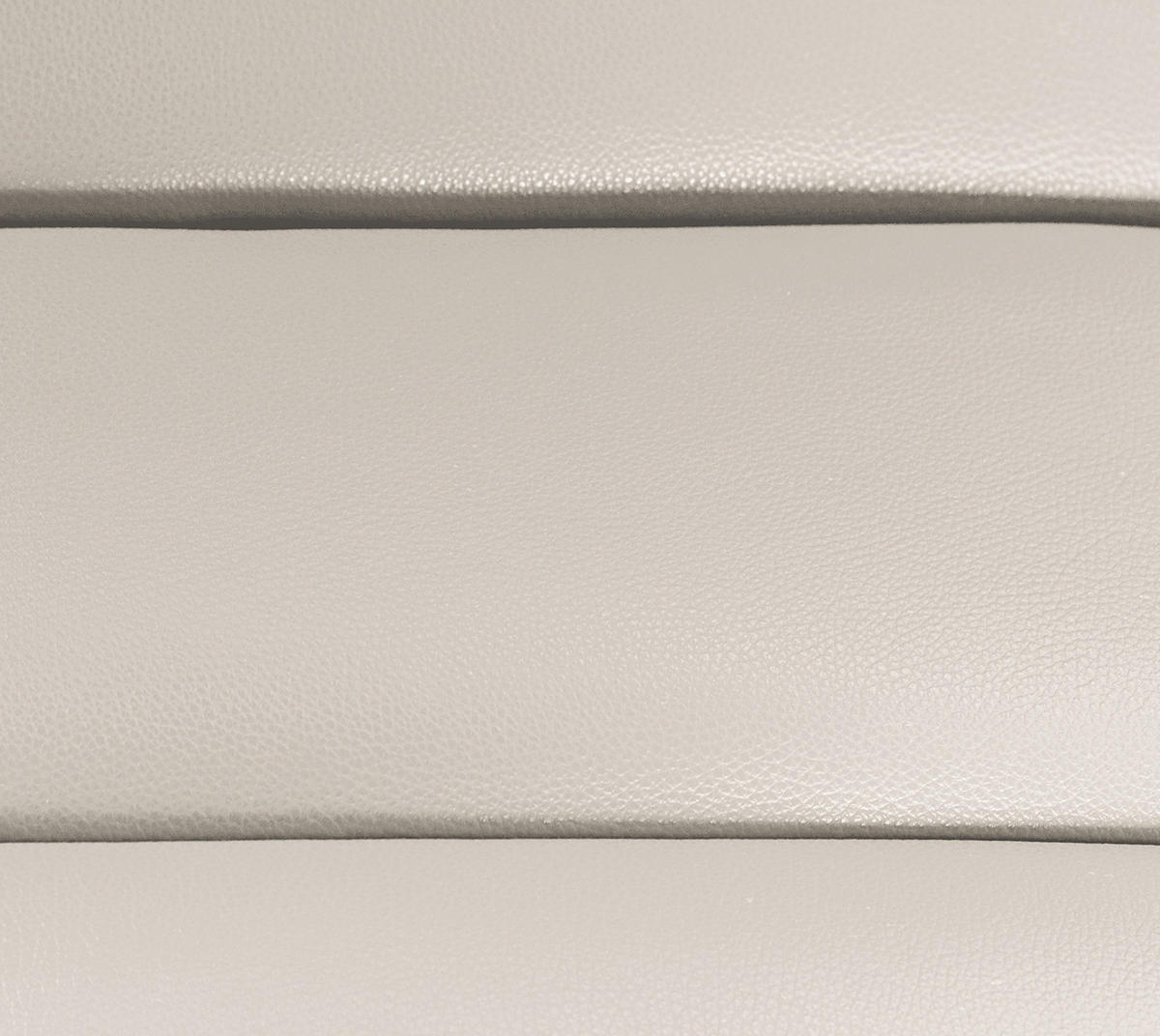 RELAXLIEGE in Echtleder Grau  - Silberfarben/Grau, Design, Leder/Metall (65/65-95/171cm) - Livetastic