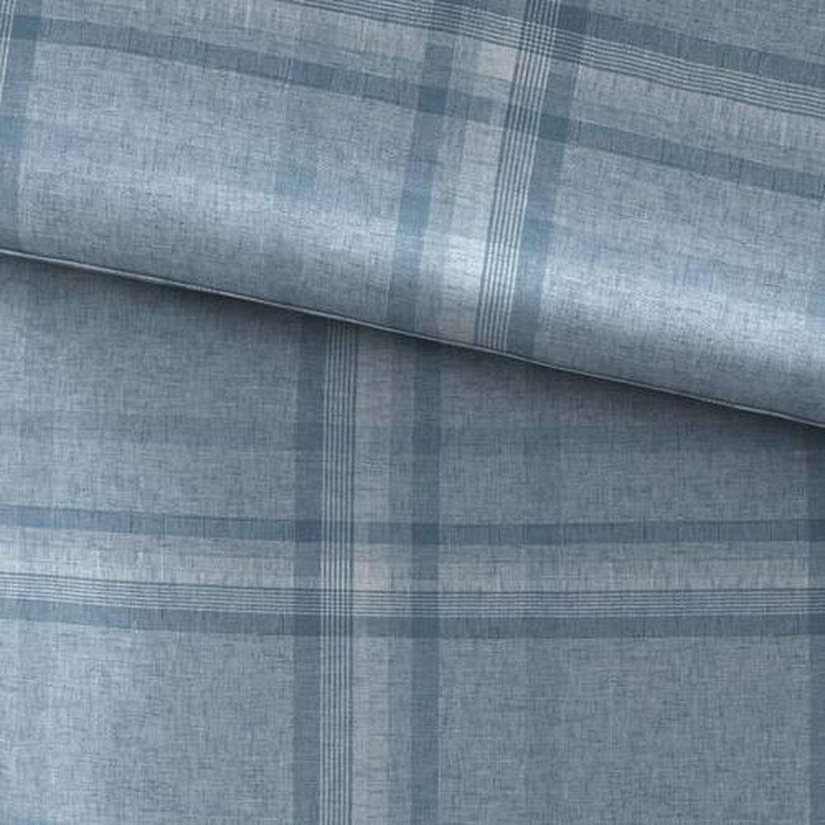 POVLEČENÍ, satén, modrá, 155/220 cm - modrá, Konvenční, textil (155/220cm) - Novel