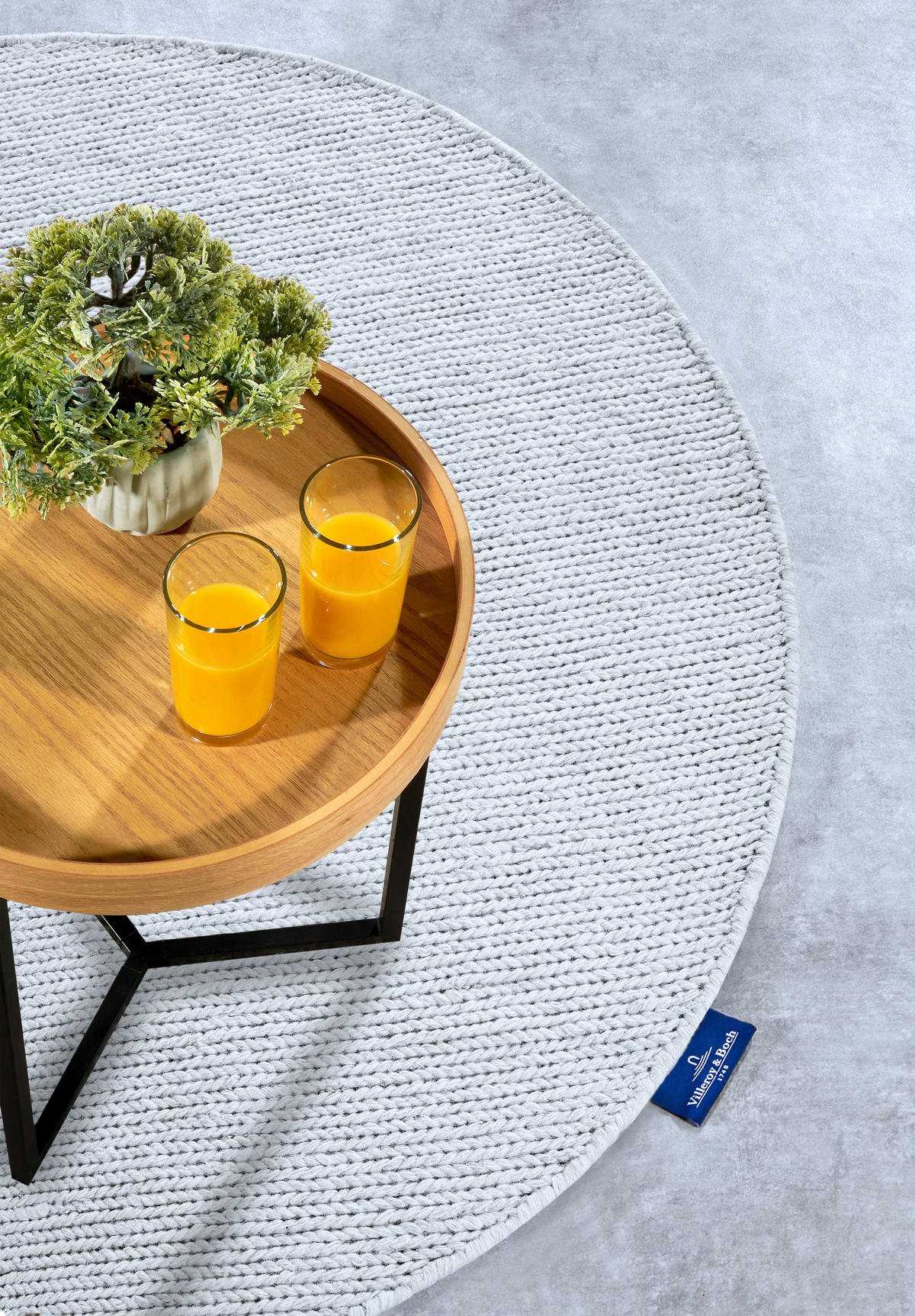 HANDWEBTEPPICH 160 cm Kollektion 1748 Weiß  - Weiß, Basics, Textil (160cm) - Villeroy & Boch