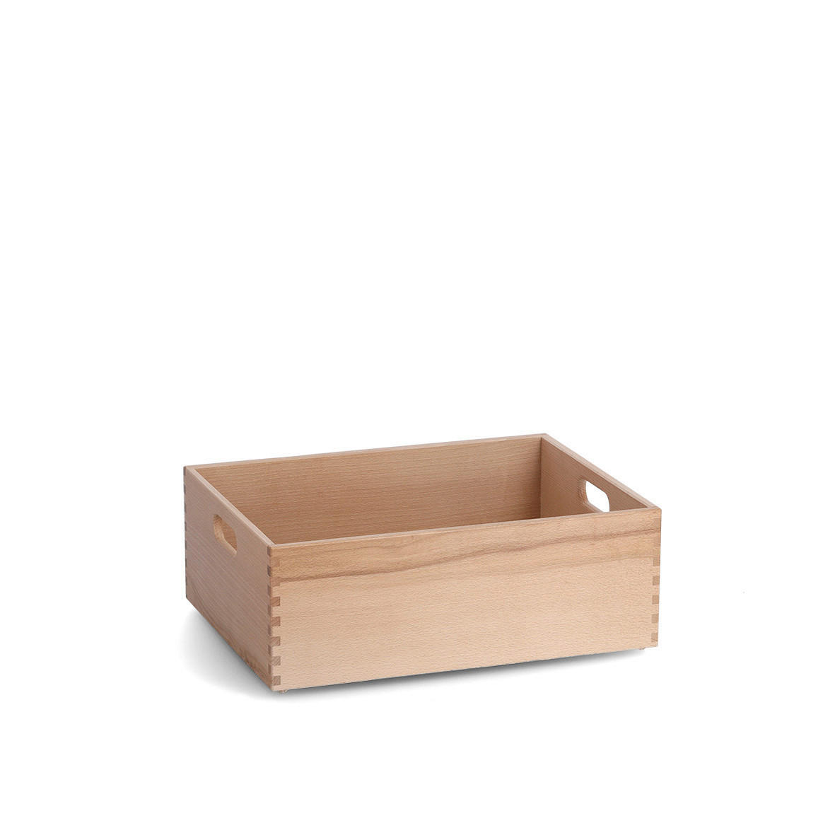 AUFBEWAHRUNGSBOXEN-SET - Naturfarben, Basics, Holz (40/26,5/32cm) - Zeller Present