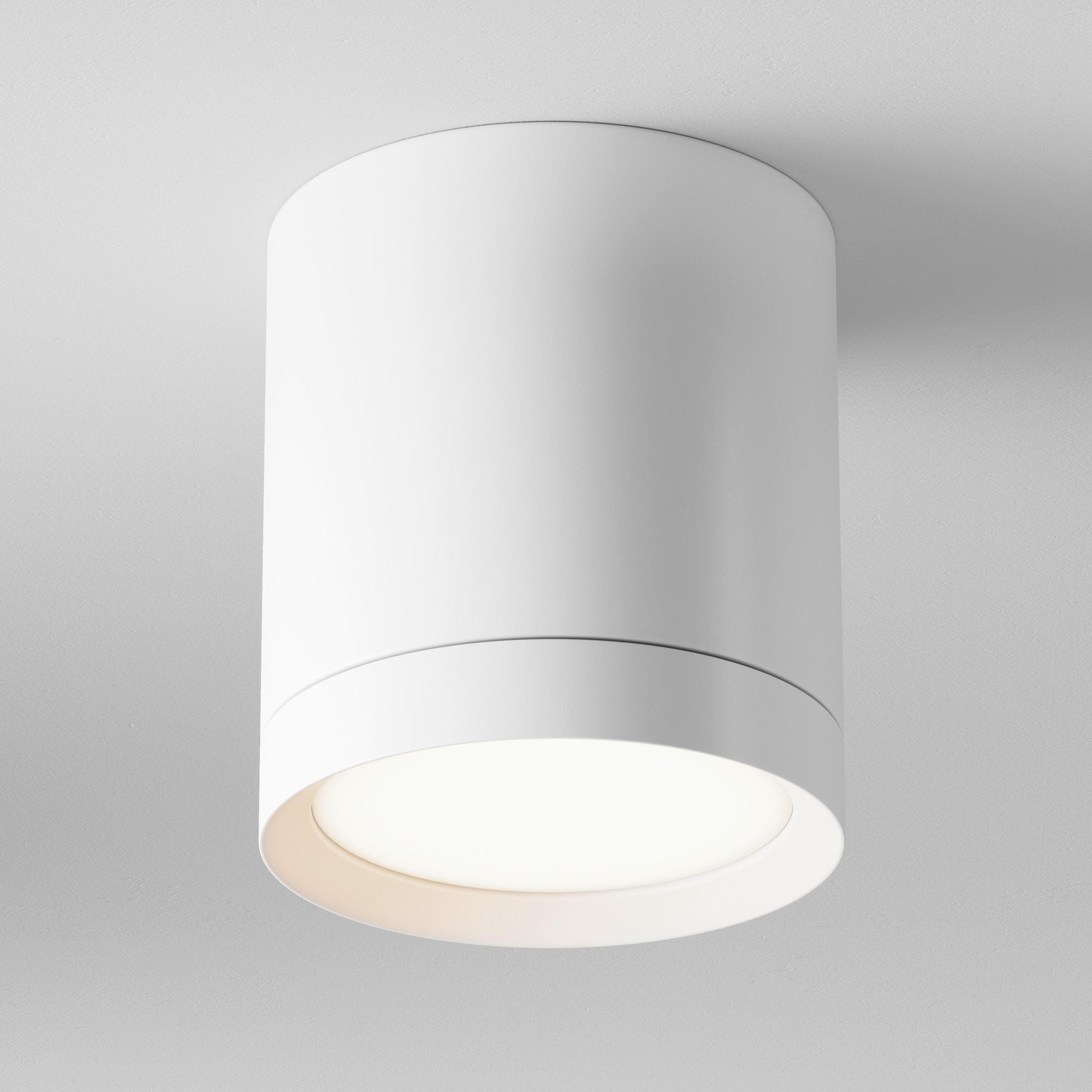 AUFBAULEUCHTE - Weiss, Trend, Kunststoff/Metall (8,5/9,6cm) - MAYTONI