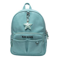 KINDERRUCKSACK - Mintgrün, Basics, Kunststoff (27/14/31cm) - Bebe Jou