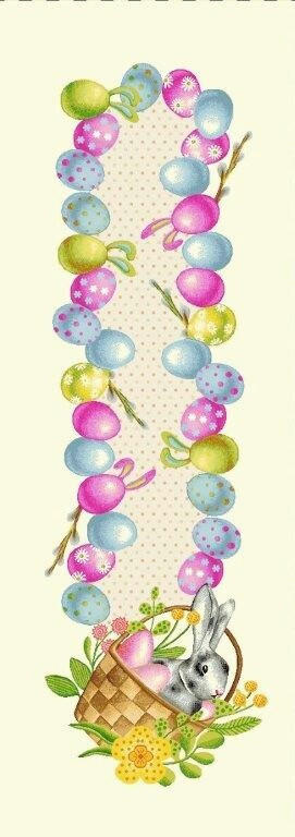 ASZTALI FUTÓ   - bézs, Basics, textil (45/140cm)