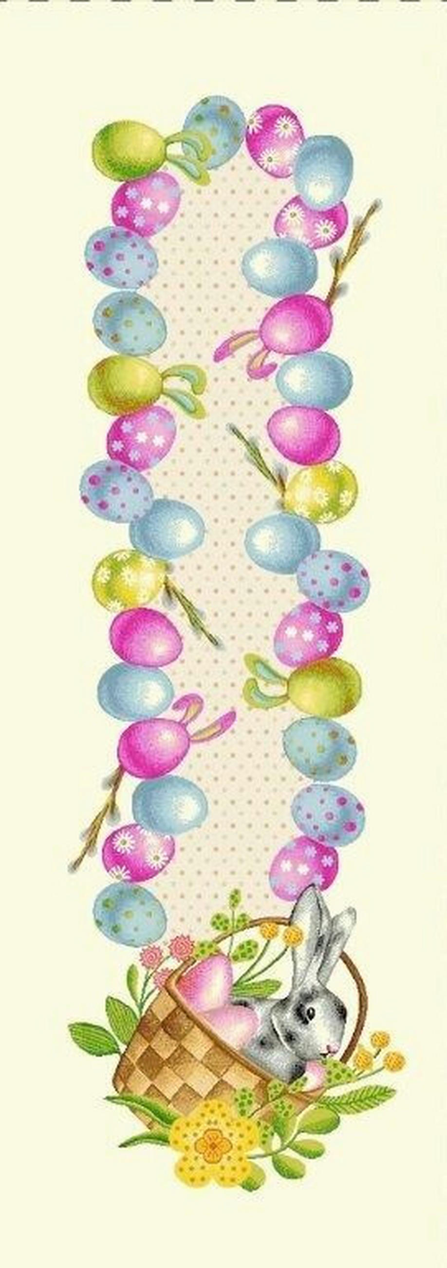 ASZTALI FUTÓ   - bézs, Basics, textil (45/140cm)