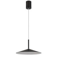 LED-HÄNGELEUCHTE LAMPONE 47,5/150 cm   - Schwarz/Weiß, Design, Kunststoff/Metall (47,5/150cm) - Globo