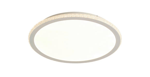 LED-DECKENLEUCHTE 50/5 cm   - Weiß, Trend, Metall (50/5cm) - Novel