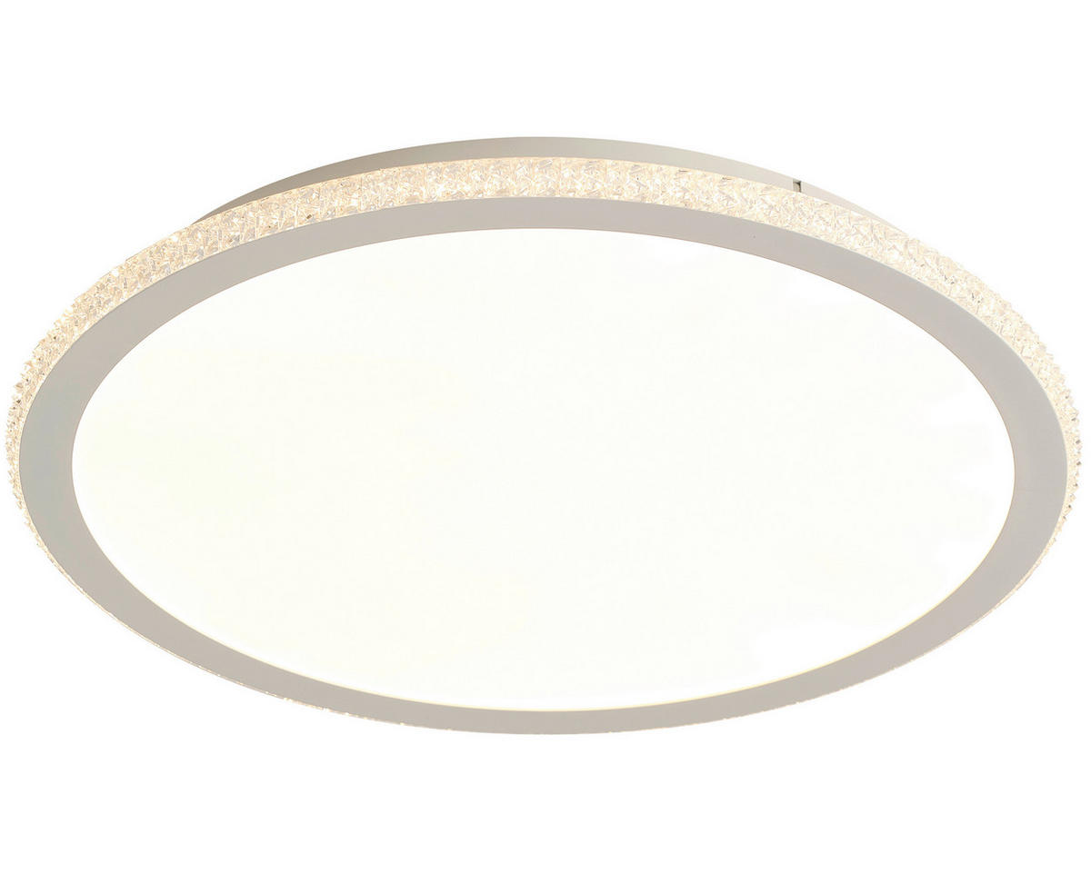STROPNA LED-SVETILKA   40 W/4300 lm/3000 K/220-240 V/ - bela, Trend, kovina (50/5cm) - Novel