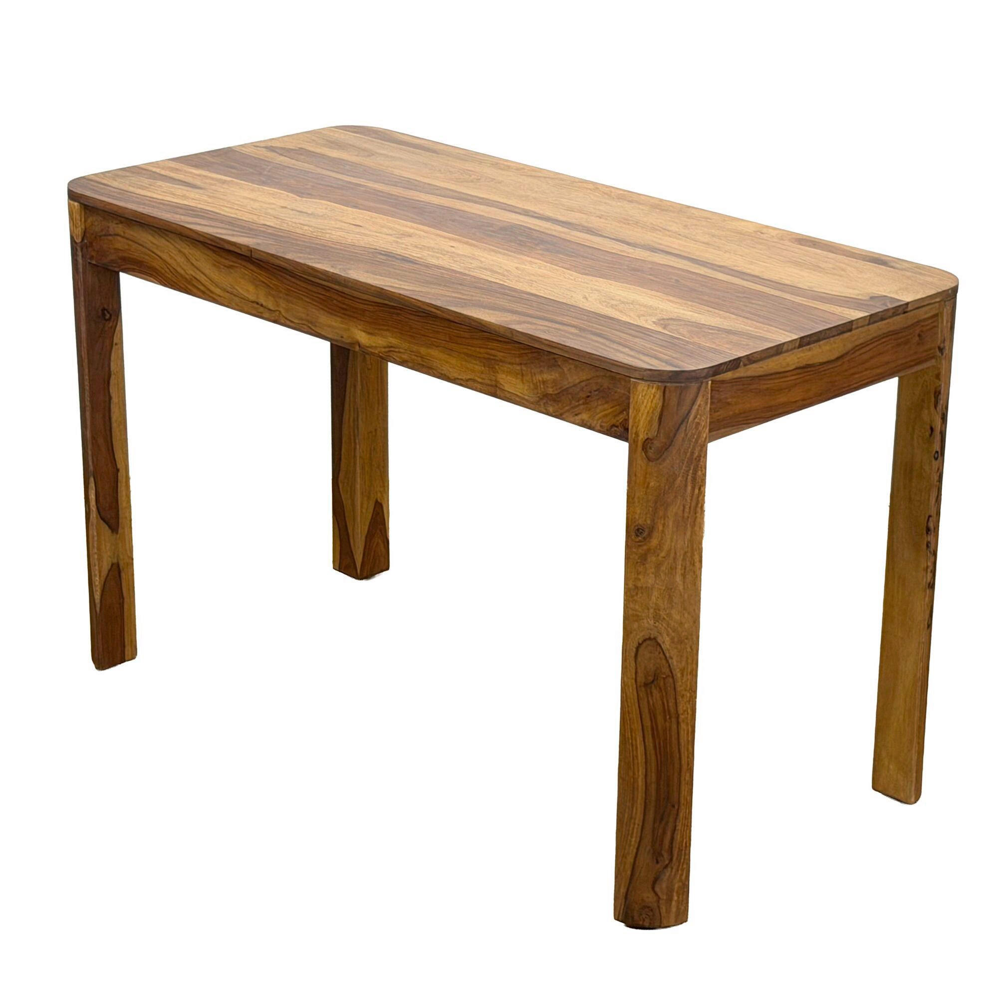 ESSTISCH 120/60/76 cm Echtholz  Holz rechteckig Braun  - Braun, Design, Holz (120/60/76cm) - MID.YOU