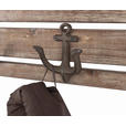 WANDGARDEROBE  in Tanne massiv Braun  - Braun, Design, Holz (50/14/7cm) - Carryhome