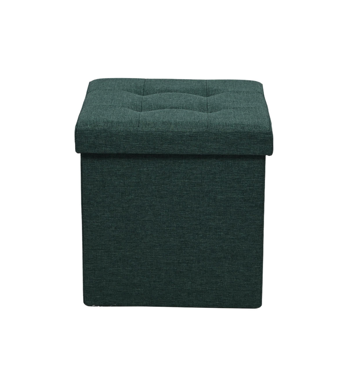SITZBOX  - Grün, Design, Textil (38/38/38cm) - Carryhome