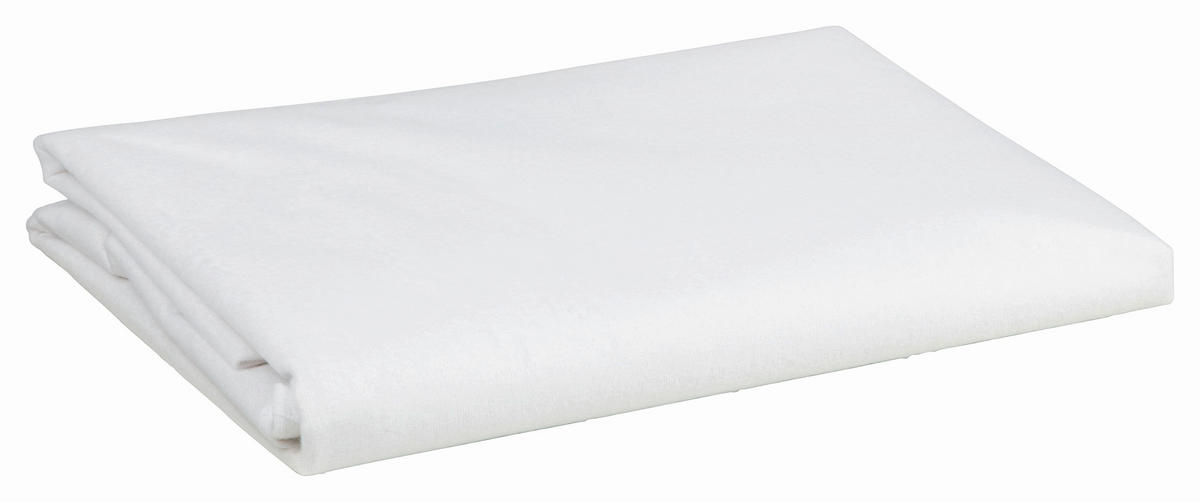 PRIKRÝVKA NA MATRAC, 90/200 cm - biela, Basics, textil (90/200cm) - Sleeptex