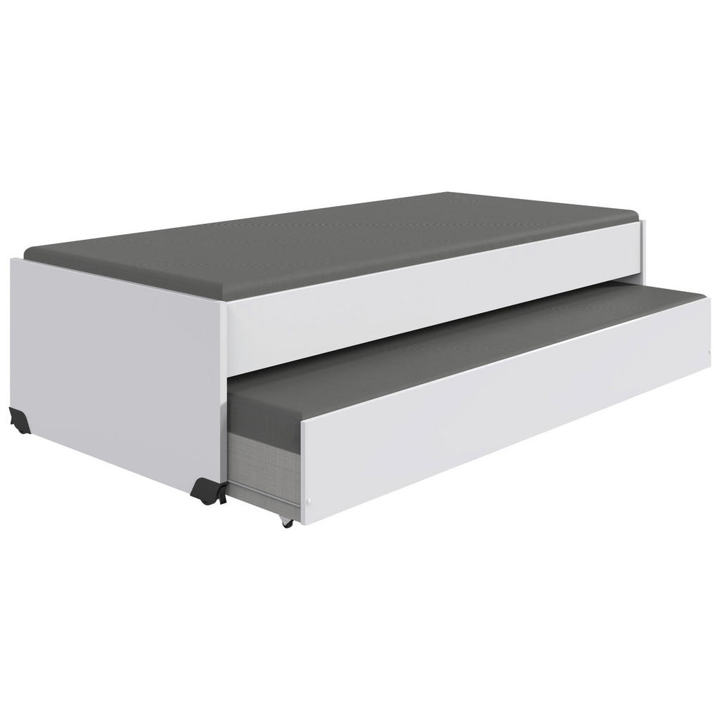 Thumbnail - Boxxx Bett, Weiß, Kunststoff, 120x200 cm, BQ - Bündnis für Qualität, Made in Germany, DIN EN ISO 9001, in verschiedenen ...