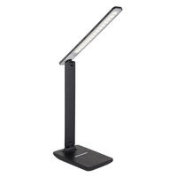 STOLNÍ LED LAMPA, dotykový stmívač, 42/11,5/56,5 cm - černá/opál, Design, plast (42/11,5/56,5cm) - Globo