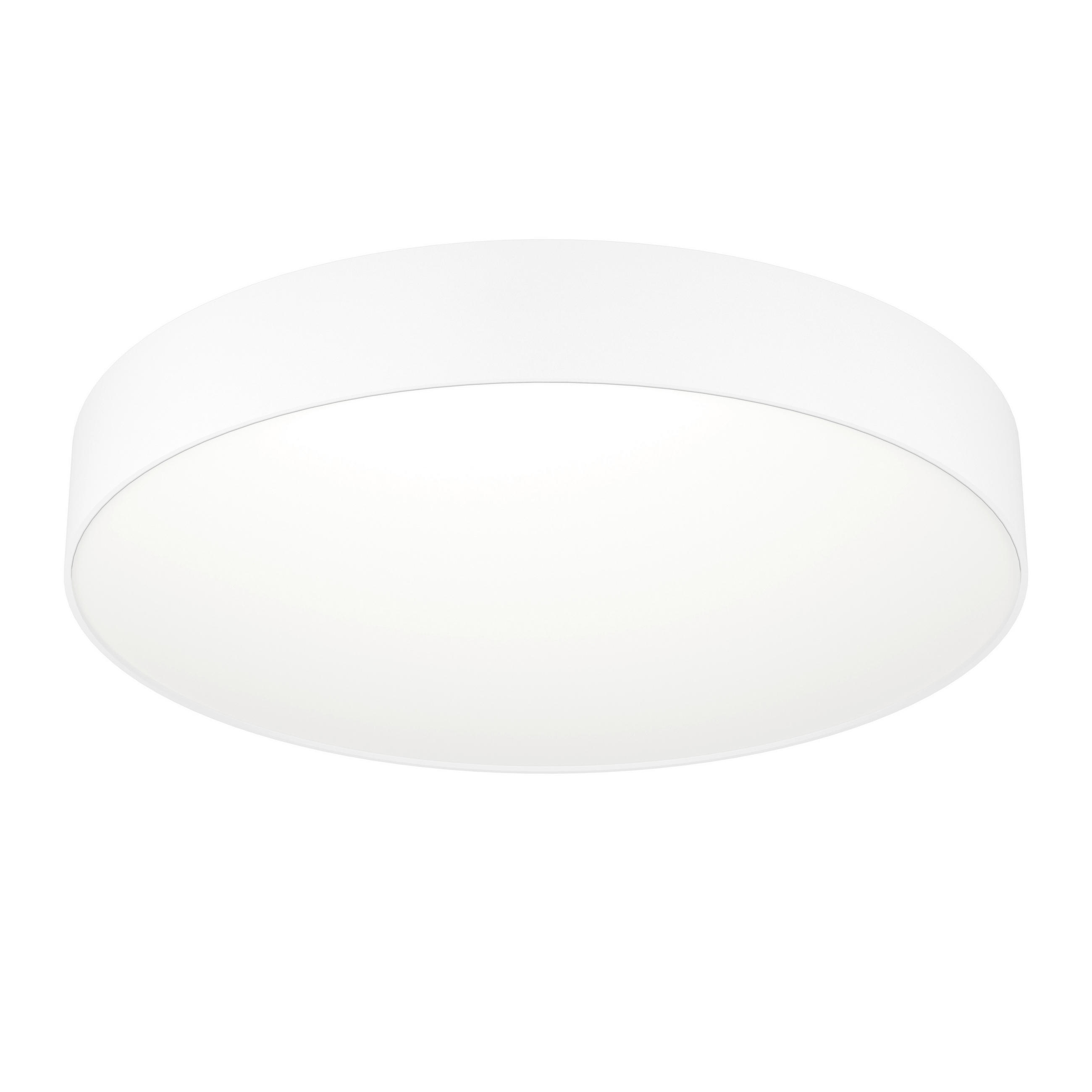 LED-DECKENLEUCHTE GALLIZZI-Z 49,0/7,0 cm   - Weiß, KONVENTIONELL, Kunststoff (49,0/7,0cm) - Eglo