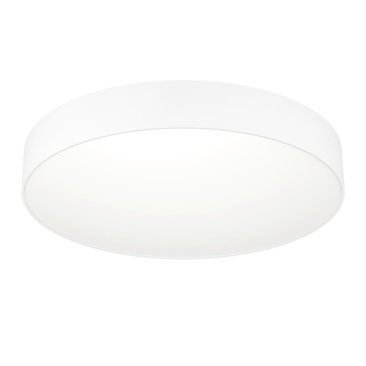 LED-DECKENLEUCHTE  49,0/7,0 cm    - Weiß, KONVENTIONELL, Kunststoff (49,0/7,0cm) - Eglo