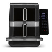 HEIßLUFTFRITTEUSE GOURMETmaxx 12,4 L  - Schwarz, Basics, Kunststoff/Metall (41/37,2/45,6cm) - GOURMETMAXX