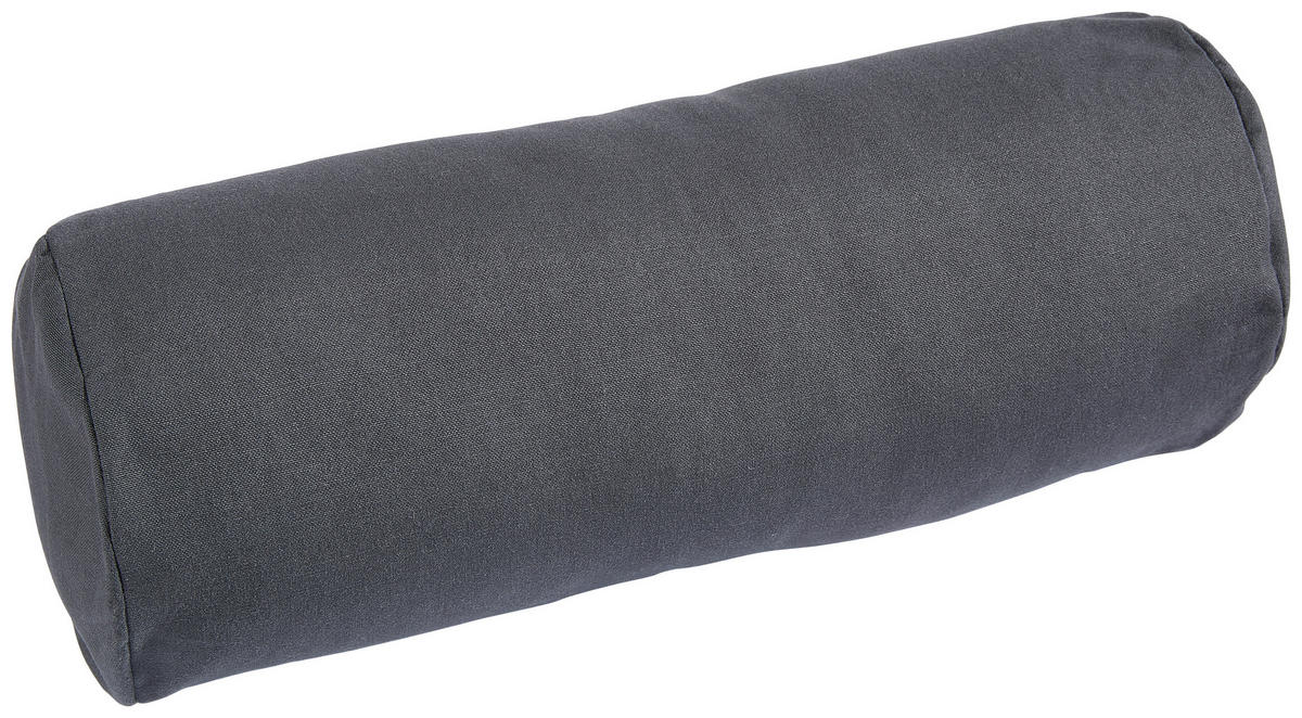 KISSENHÜLLE 15/40 cm  - Anthrazit, Basics, Textil (15/40cm) - Bio:Vio