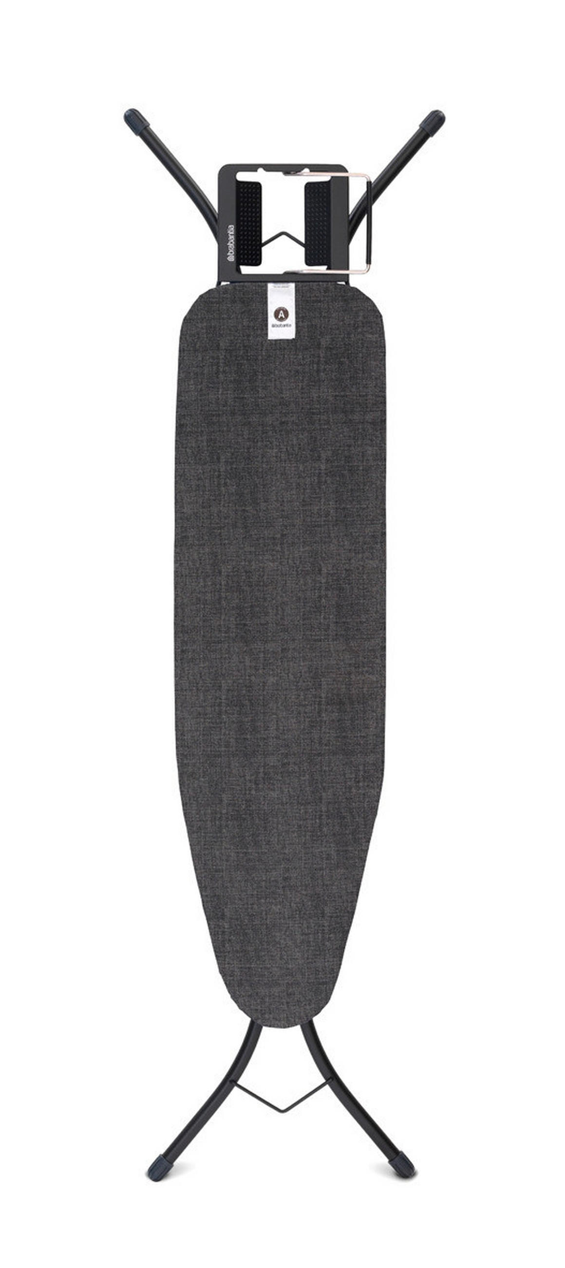 BÜGELBRETT - Schwarz, Basics, Textil (46.2/160.5/7cm) - Brabantia