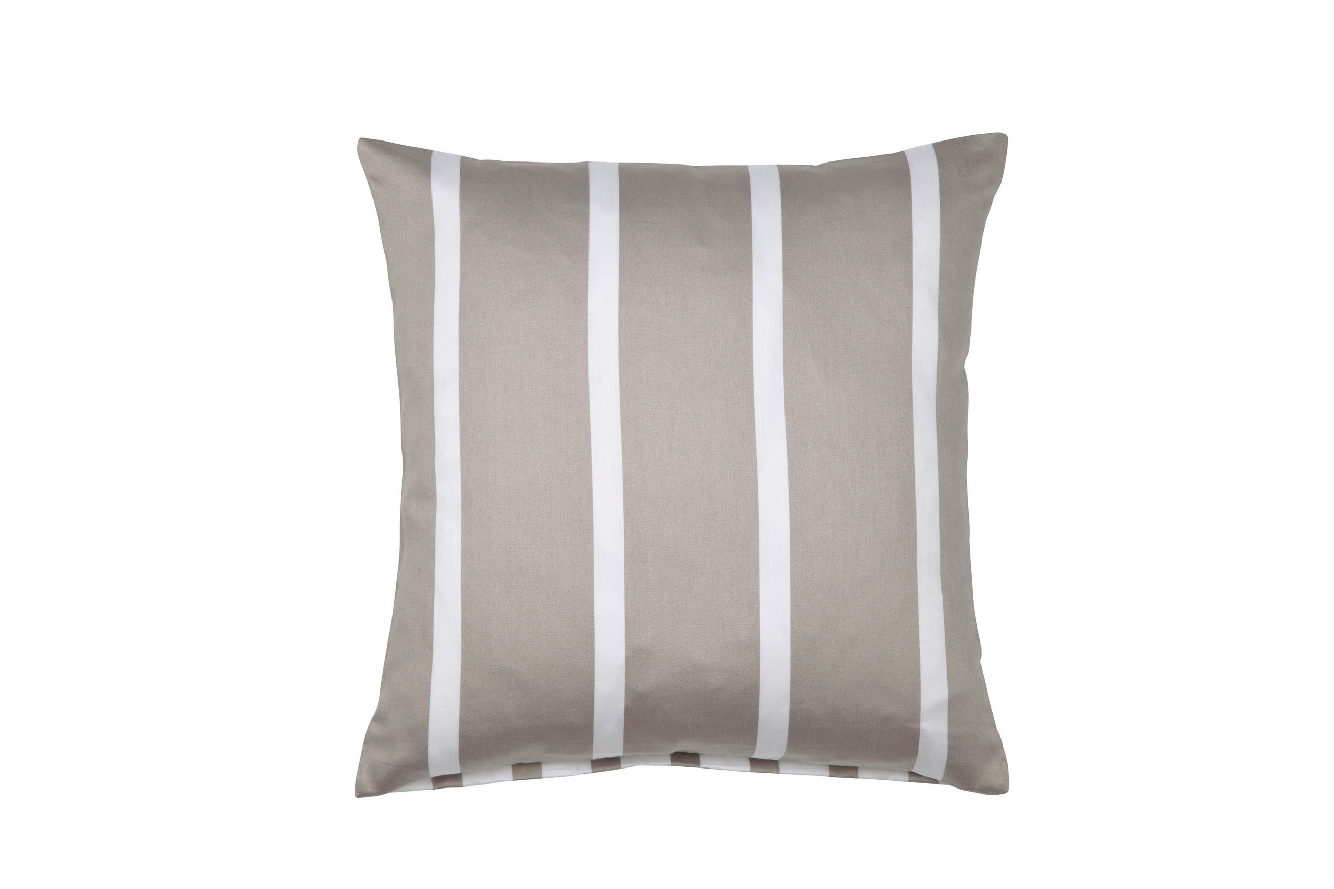 KISSENHÜLLE GENTANO 40/40 cm  - Braun/Weiß, Design, Textil (40/40cm) - Janine