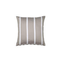 KISSENHÜLLE GENTANO 40/40 cm  - Braun/Weiß, Design, Textil (40/40cm) - Janine