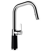 KÜCHENARMATUR 556120PUR  - Chromfarben/Schwarz, Basics, Stein/Metall (20,5/38,7/5,2cm) - Schock
