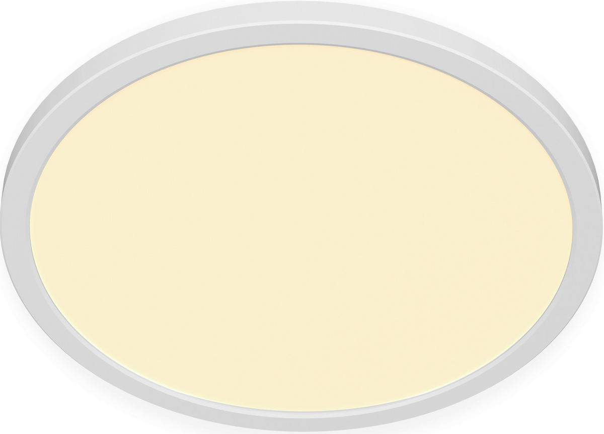 LED PLAFONJERA  - bela, Osnovno, plastika (29/2,5cm) - Boxxx