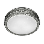 LED-DECKENLEUCHTE - Grau, LIFESTYLE, Kunststoff (28,0/9,0cm) - Boxxx