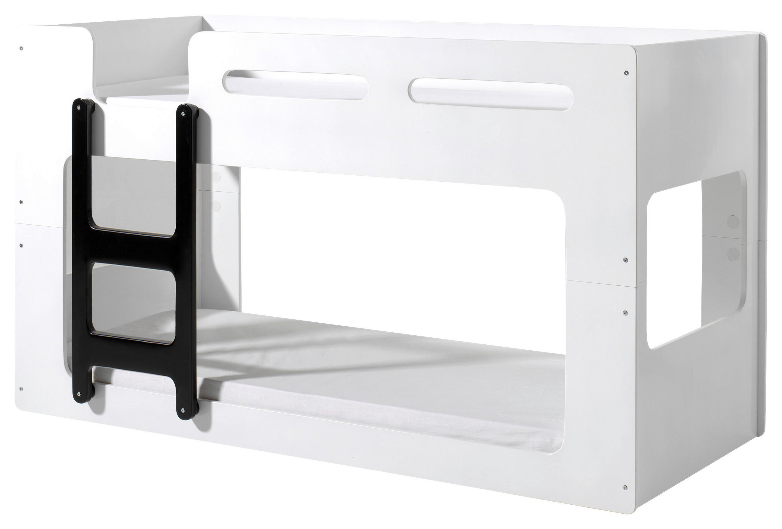 ETAGENBETT - Weiß, KONVENTIONELL, Holzwerkstoff (90/200cm) - MID.YOU